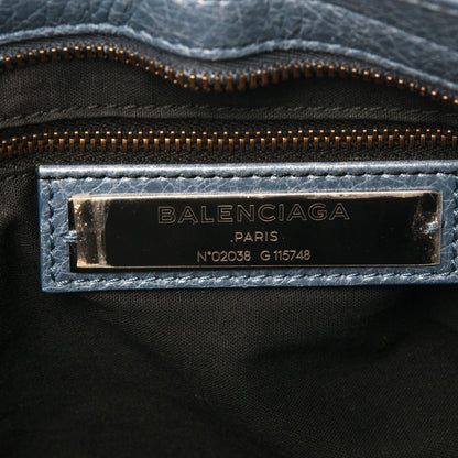 Balenciaga Agneau Classic Hardware City Bleu Persan 7 of 8