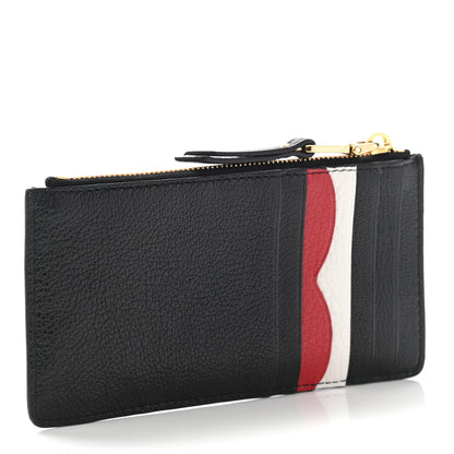 Miu Miu Madras Colour Zip Wallet Black Fuoco 3 of 7