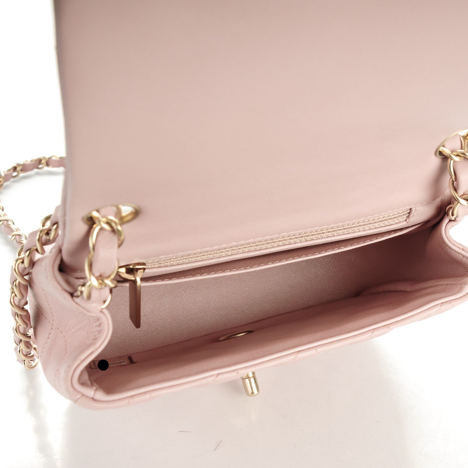 Chanel Lambskin Quilted Mini Square Flap Light Pink 5 of 8