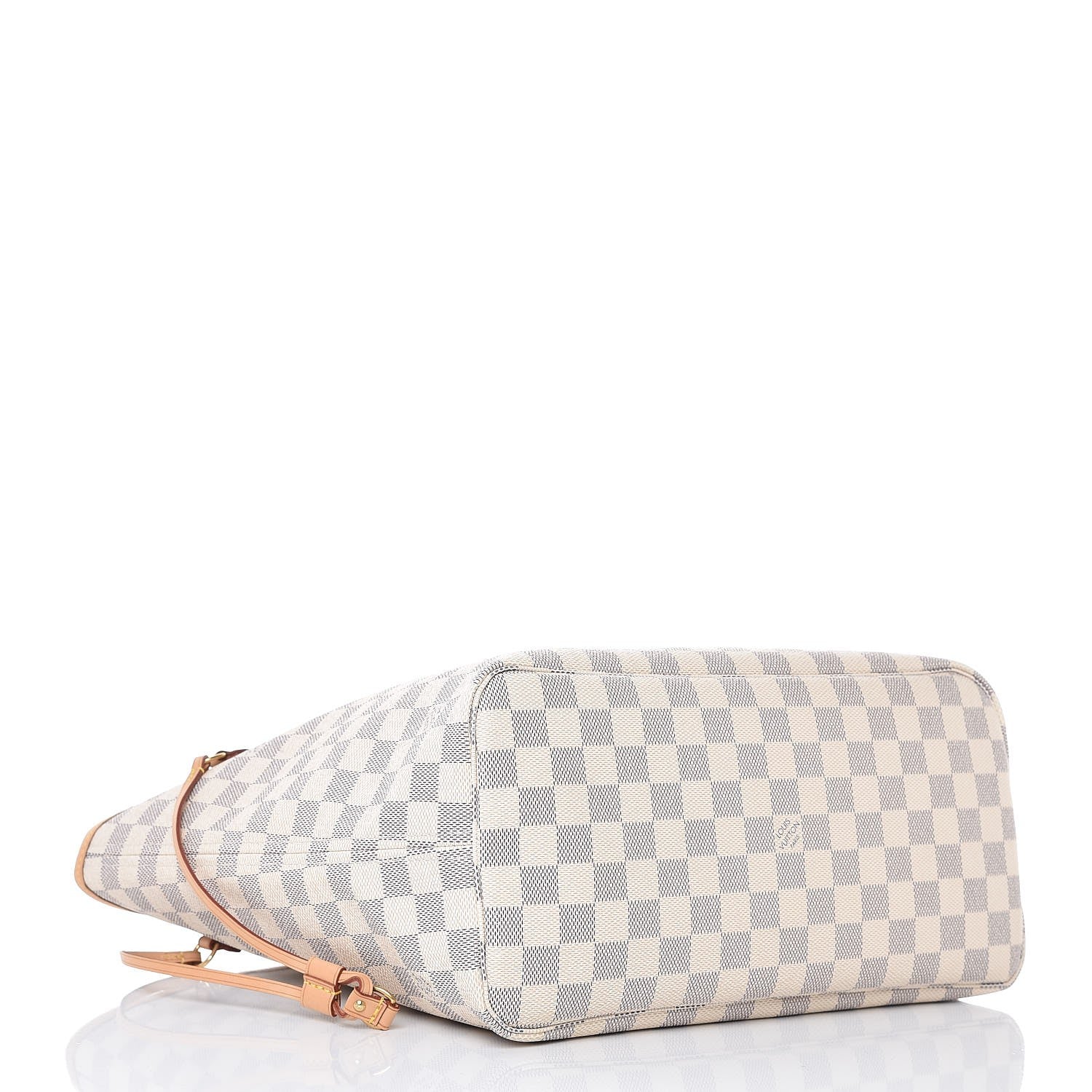Louis Vuitton Damier Azur Neo Neverfull MM Rose Ballerine 4 of 12