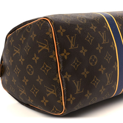 Louis Vuitton Monogram My LV Heritage Speedy 30 Blue Marine Yellow 11 of 12