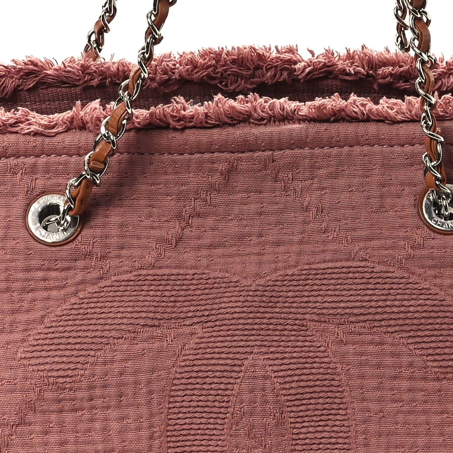 Canvas Small Double Face Shopping Tote Pink