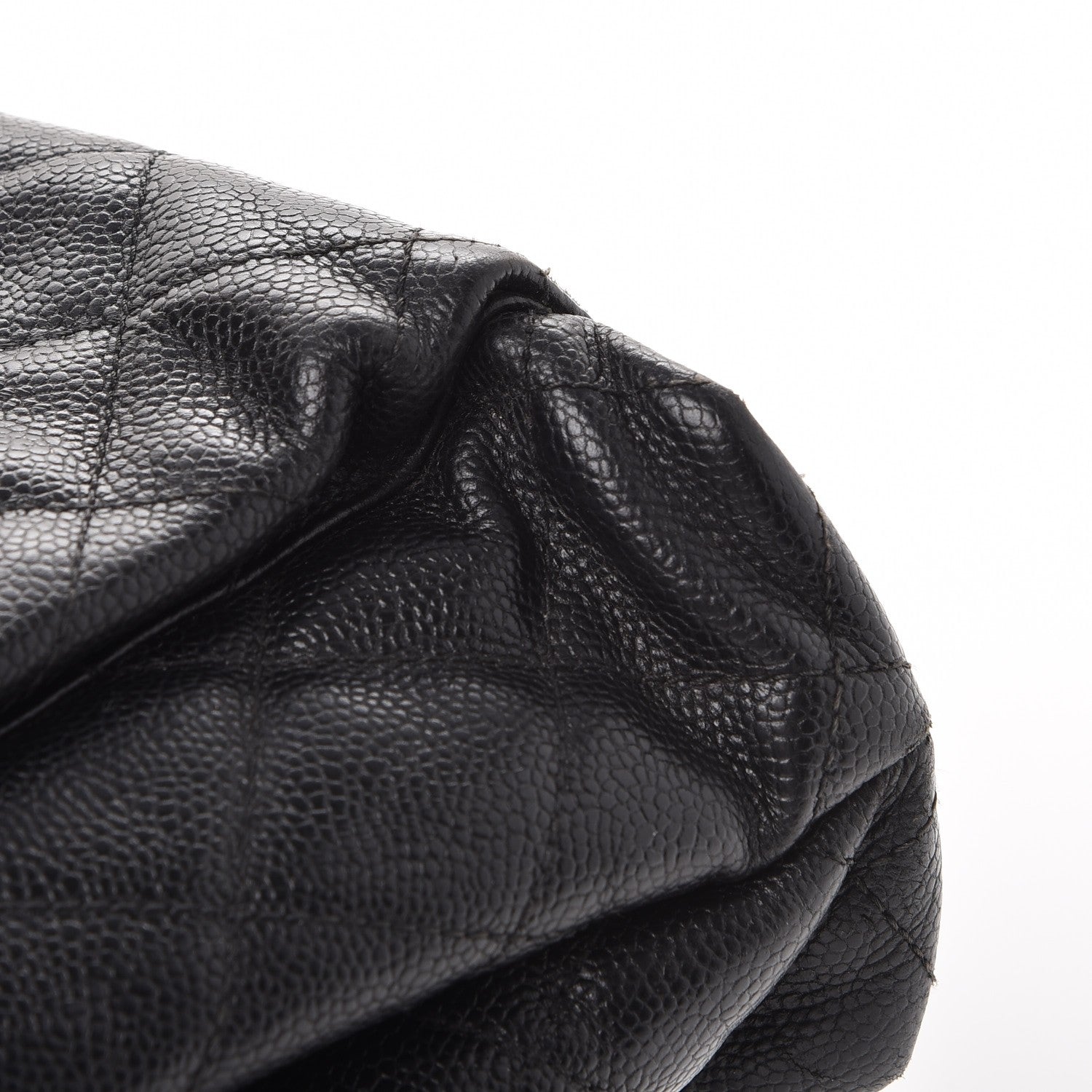 Chanel Caviar Quilted Flap Shoulder Bag Black 13 of 14