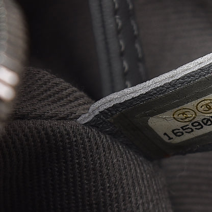 Chanel Iridescent Calfskin Quilted Relax CC Camera Case Black 12 of 16