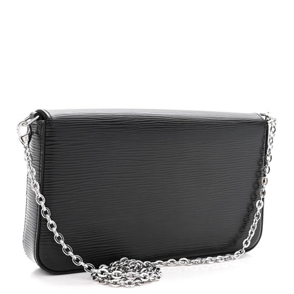 Louis Vuitton Epi Pochette Felicie Black 4 of 10