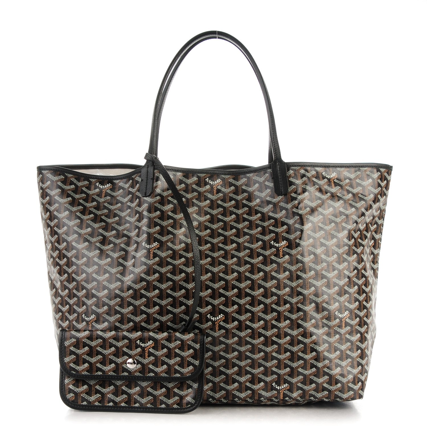 Goyard Goyardine Saint Louis GM Black 1 of 9