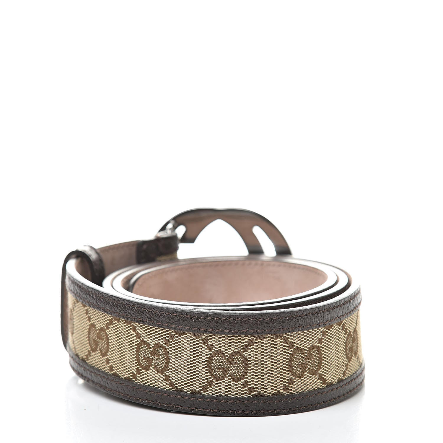 Gucci Monogram Interlocking G 40mm Belt 90 36 Dark Brown 3 of 7