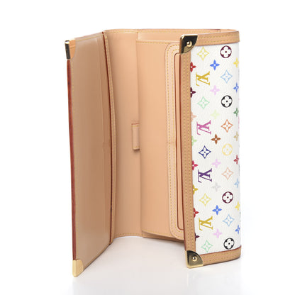 Louis Vuitton Monogram Multicolor Porte Tresor International Wallet White 5 of 7