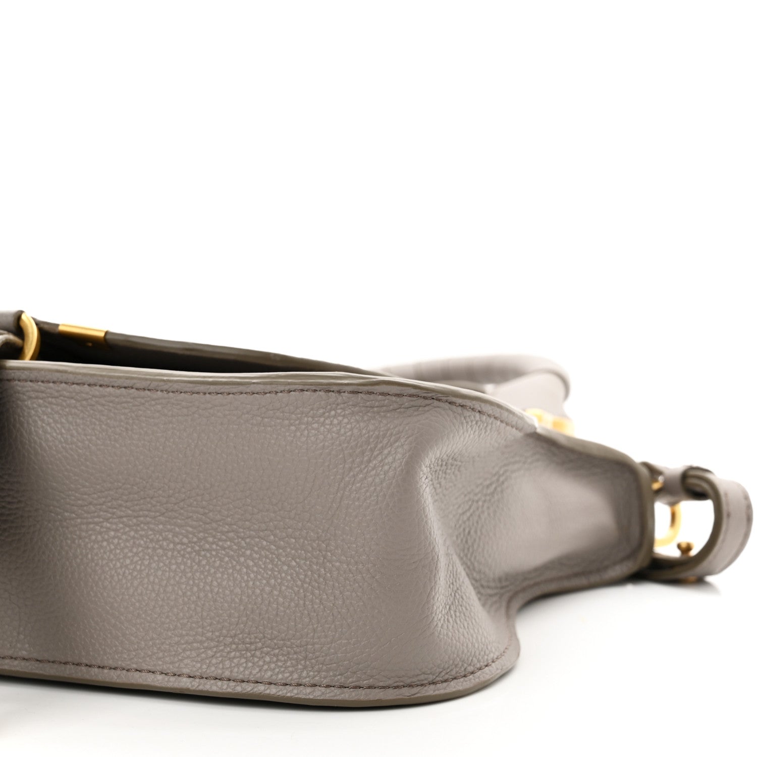Chloe Calfskin Small Marcie Satchel Cashmere Grey 10 of 10