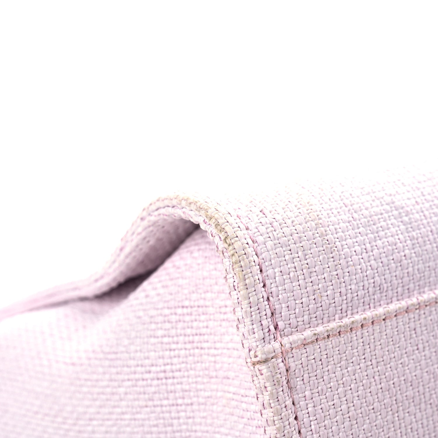Chanel Woven Straw Raffia Medium Deauville Tote Pink 8 of 16