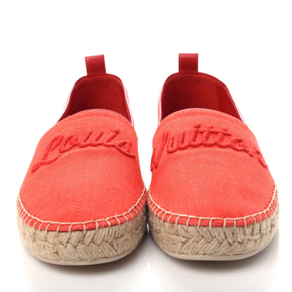 Louis Vuitton Canvas Waterfall Espadrille 40 Rouge 5 of 13