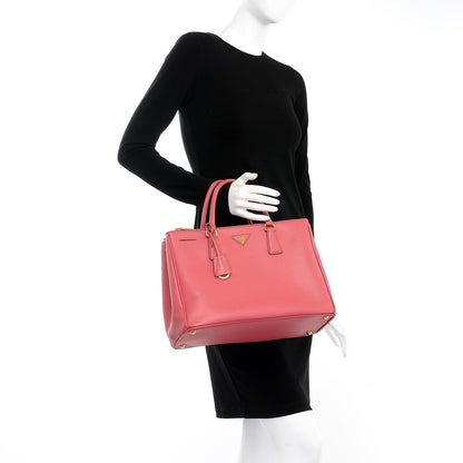 Prada Saffiano Medium Galleria Double Zip Tote Tamaris 2 of 10