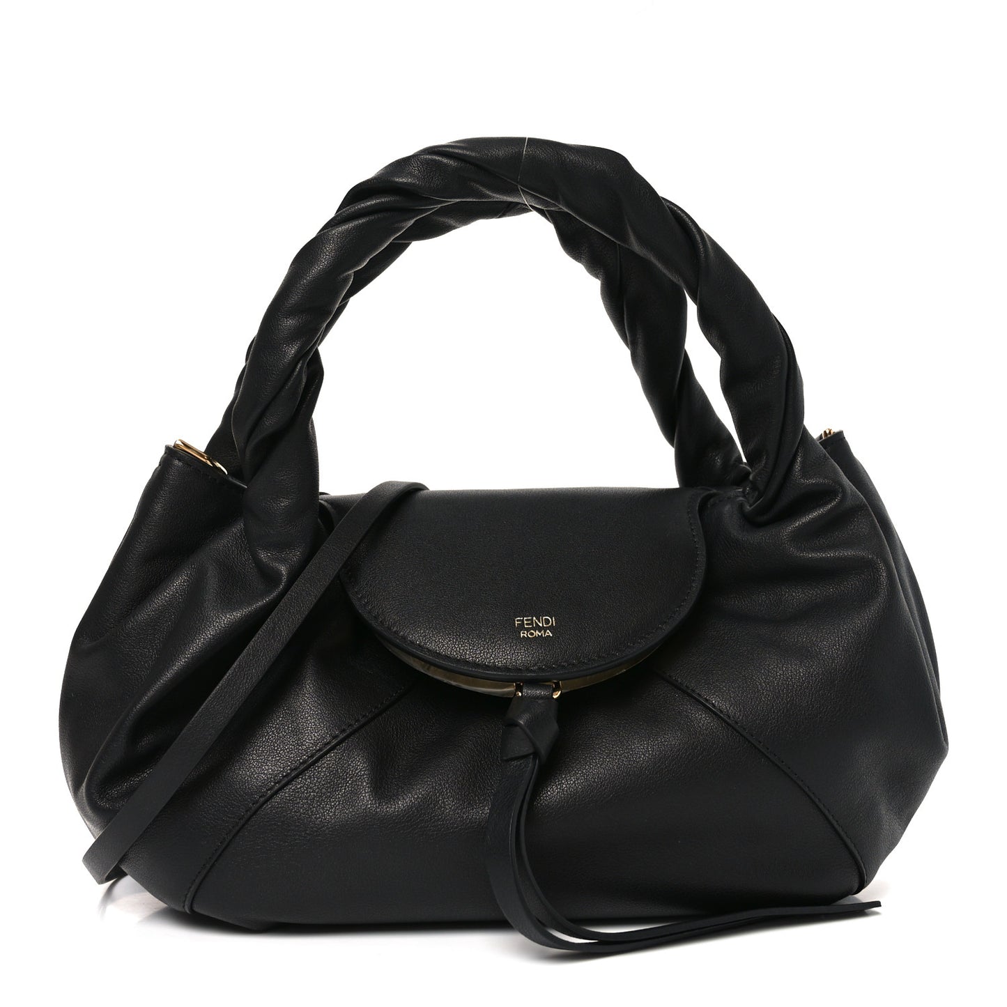 Calfskin Small Spy Black