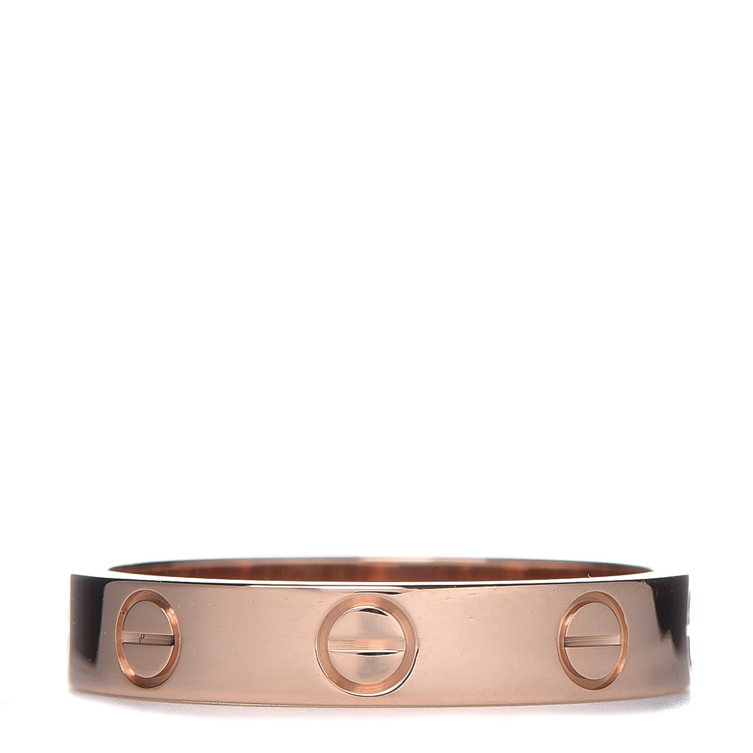 Cartier 18K Pink Gold 3.5mm LOVE Wedding Band Ring 52 6 3 of 6