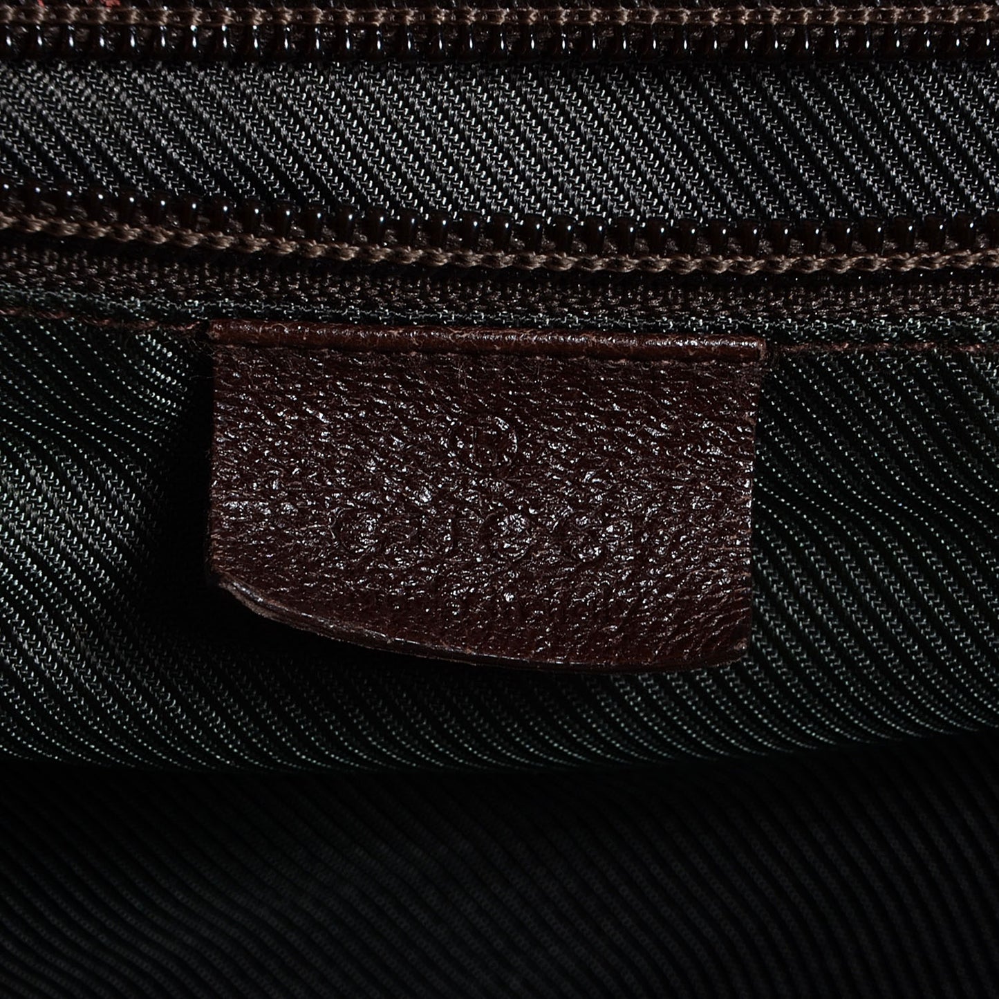 GG Monogram Single Buckle Backpack Brown