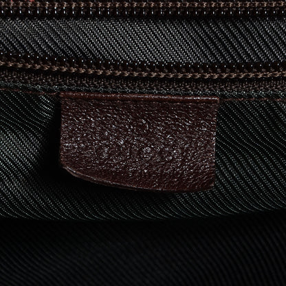 Gucci GG Monogram Single Buckle Backpack Brown 6 of 7