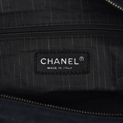 Chanel Washed Calfskin Tote Black 6 of 7