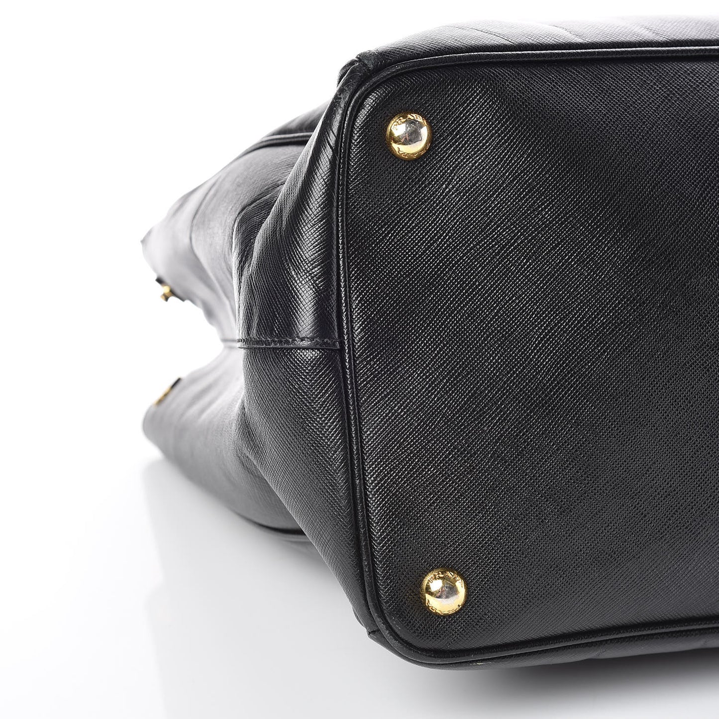 Saffiano Lux Large Tote Black