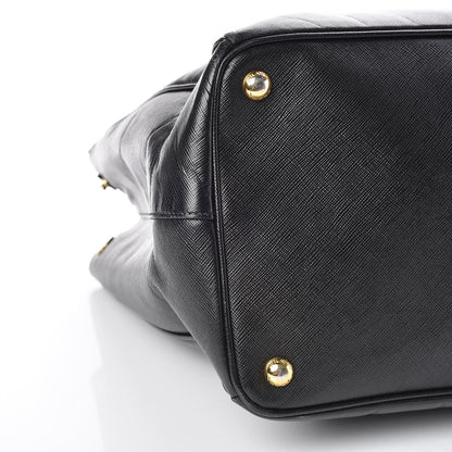 Prada Saffiano Lux Large Tote Black 11 of 19