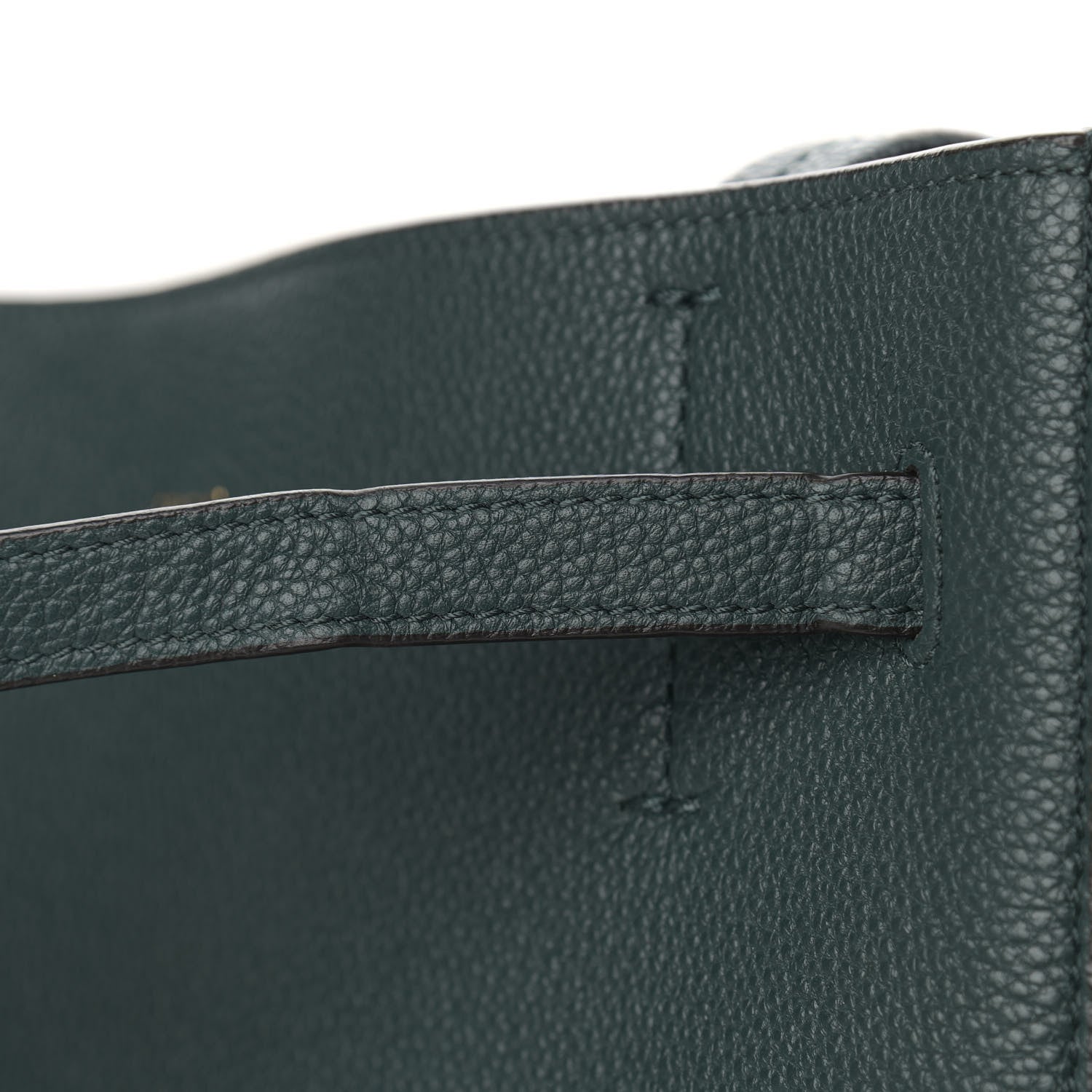 Celine Soft Grained Calfskin Small Belt Cabas Phantom Amazone 11 of 11