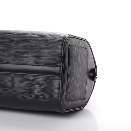 Louis Vuitton Epi Speedy 25 Black 6 of 10