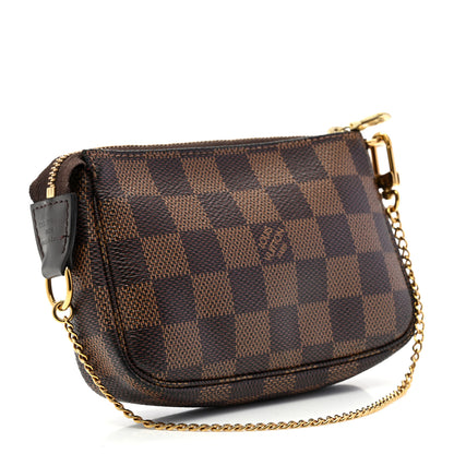 Louis Vuitton Damier Ebene Mini Pochette Accessories 3 of 7