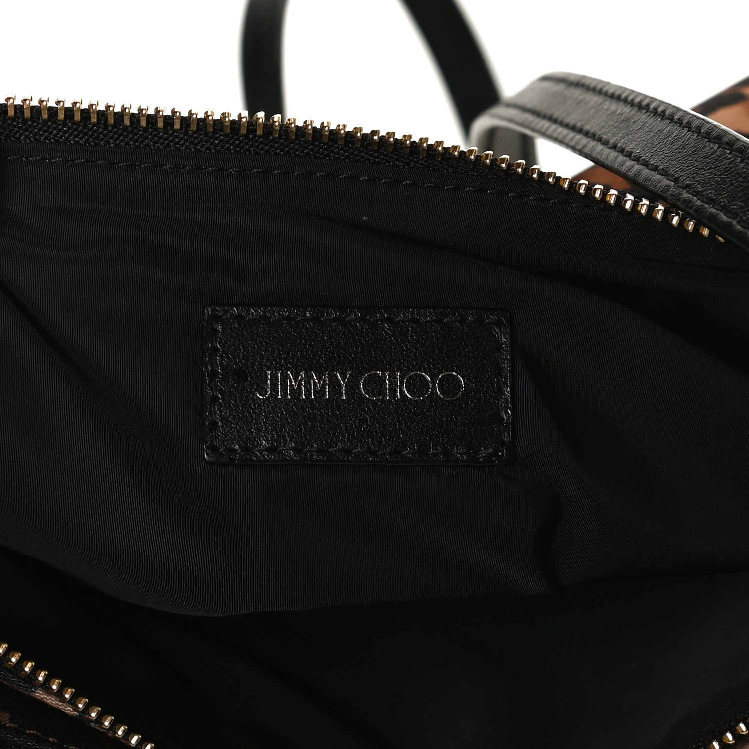 Jimmy Choo Nylon Leopard Candice Crossbody Bag 5 of 11