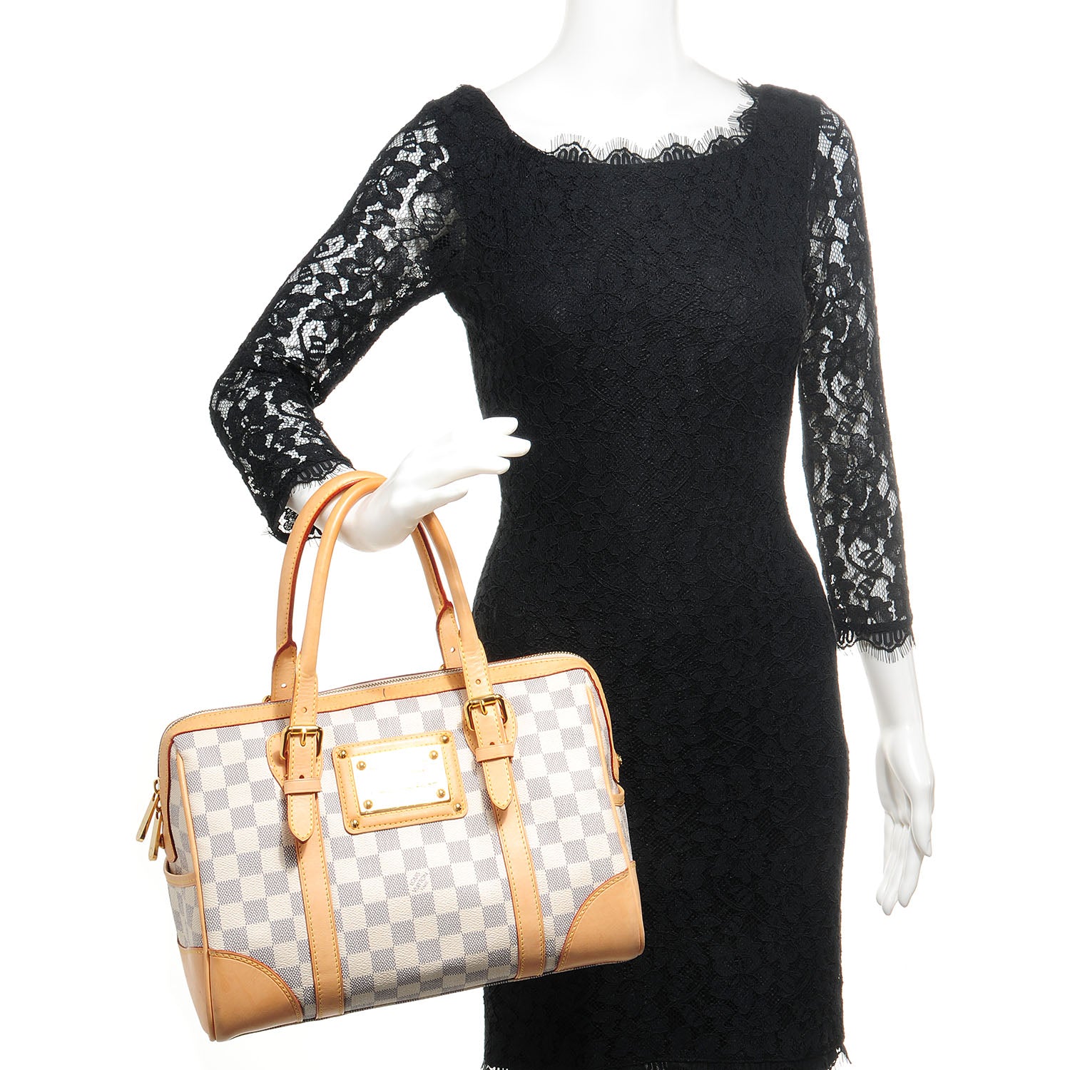 Louis Vuitton Damier ボディバッグ Louis Vuitton Damier Azur Berkeley 78955 – FASHIONPHILE