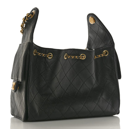 Chanel Caviar Quilted Small Chanel 25 Handbag Black 2 of 9