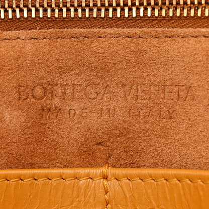 Bottega Veneta Paper Calfskin Maxi Intrecciato Medium Arco Slouch Yellow 6 of 16