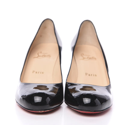 Christian Louboutin Patent Simple 70 Pumps 38.5 Black 2 of 11
