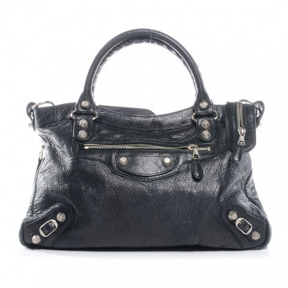 Balenciaga Agneau Giant 12 Silver Hardware Town Black 1 of 7
