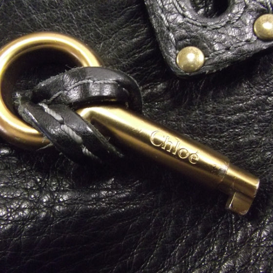 Chloe Leather Paddington Hobo Black 15 of 15