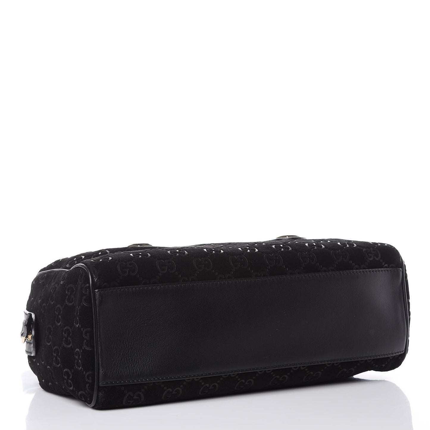 Guccissima Suede Charmy Boston Black