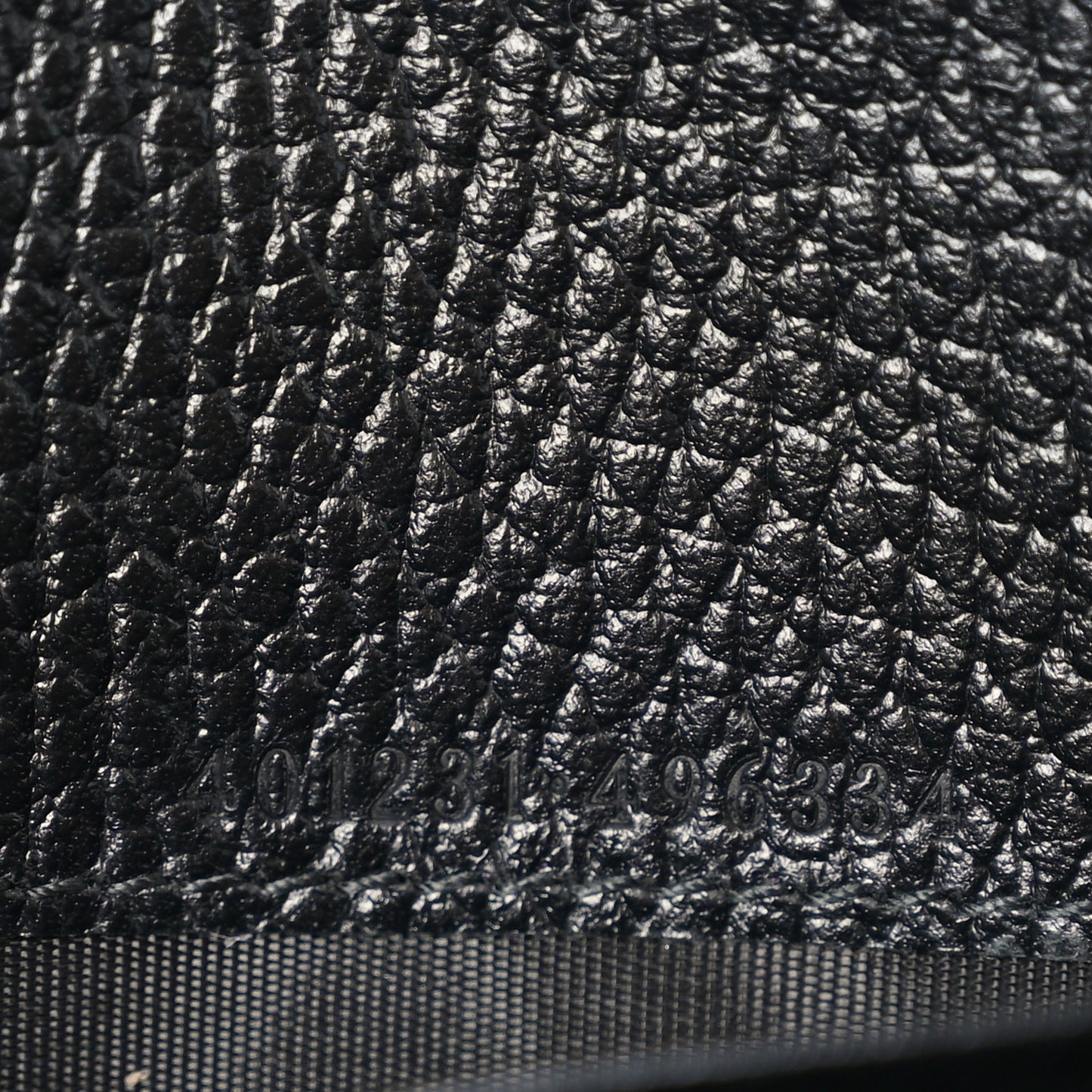 Calfskin Mini Dionysus Chain Wallet Black