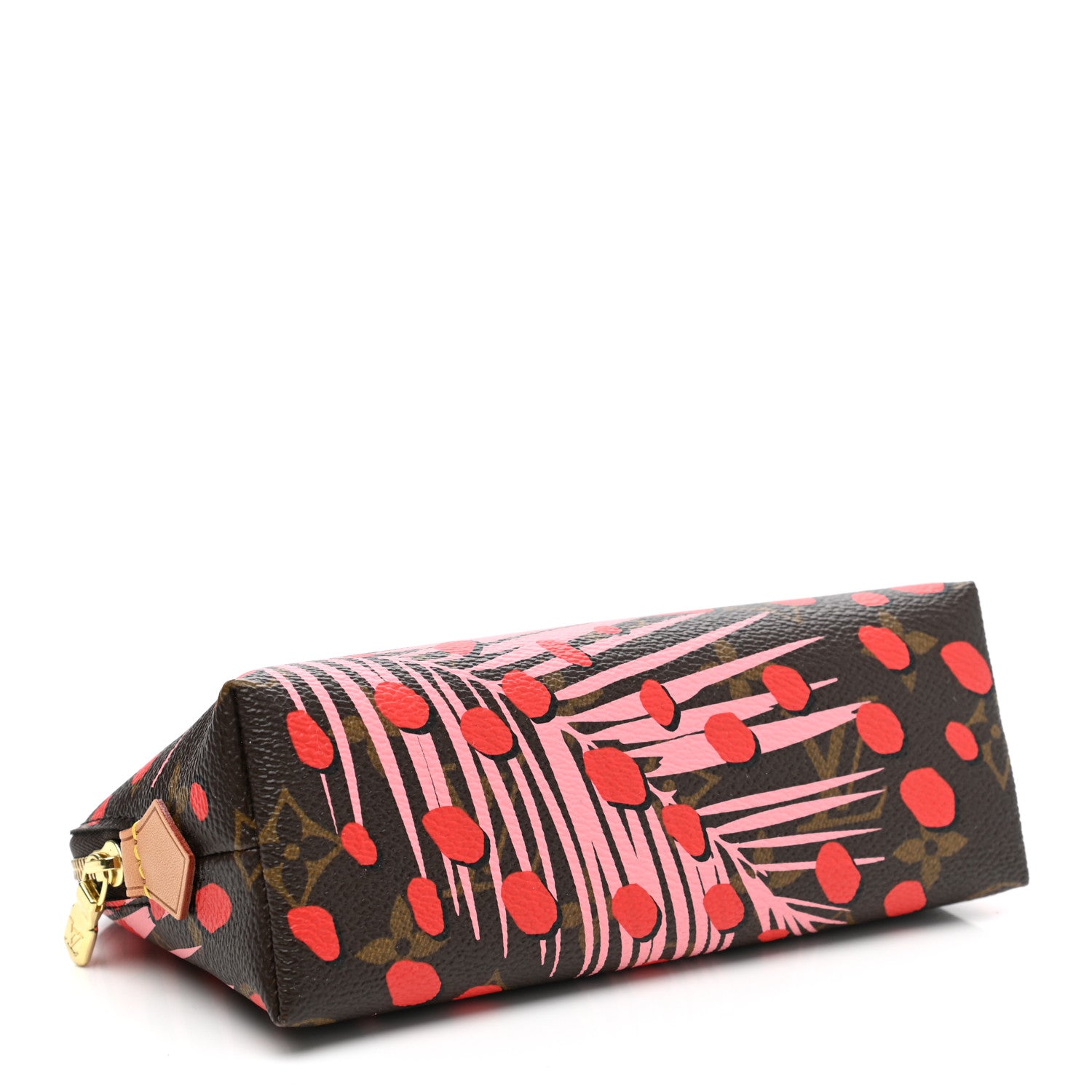 Louis Vuitton Monogram Jungle Dots Cosmetic Pouch Sugar Pink Poppy 4 of 6