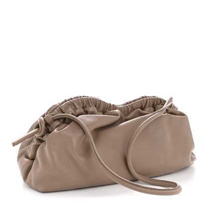 Mansur Gavriel Lambskin Cloud Oversized Clutch Biscotto 3 of 11