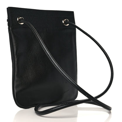 Hermes Milo Lambskin Swift Mini Aline Black 3 of 8