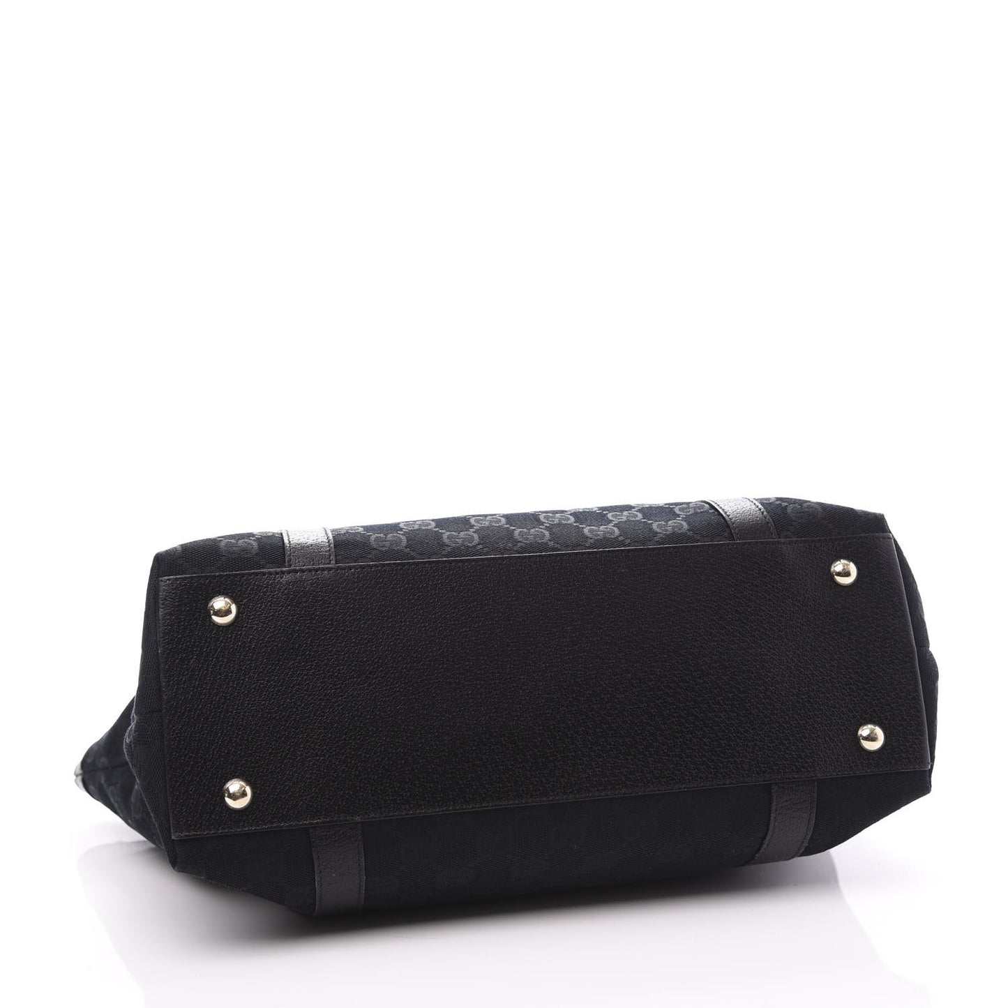 Monogram Abbey Medium Tote Black