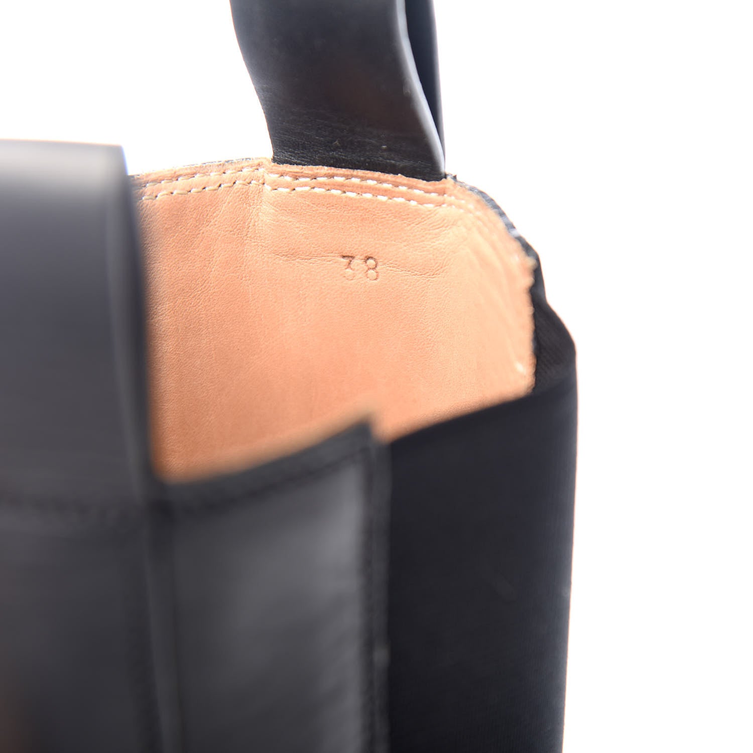 Bottega Veneta Calfskin Chelsea Boots 38 Black 10 of 10