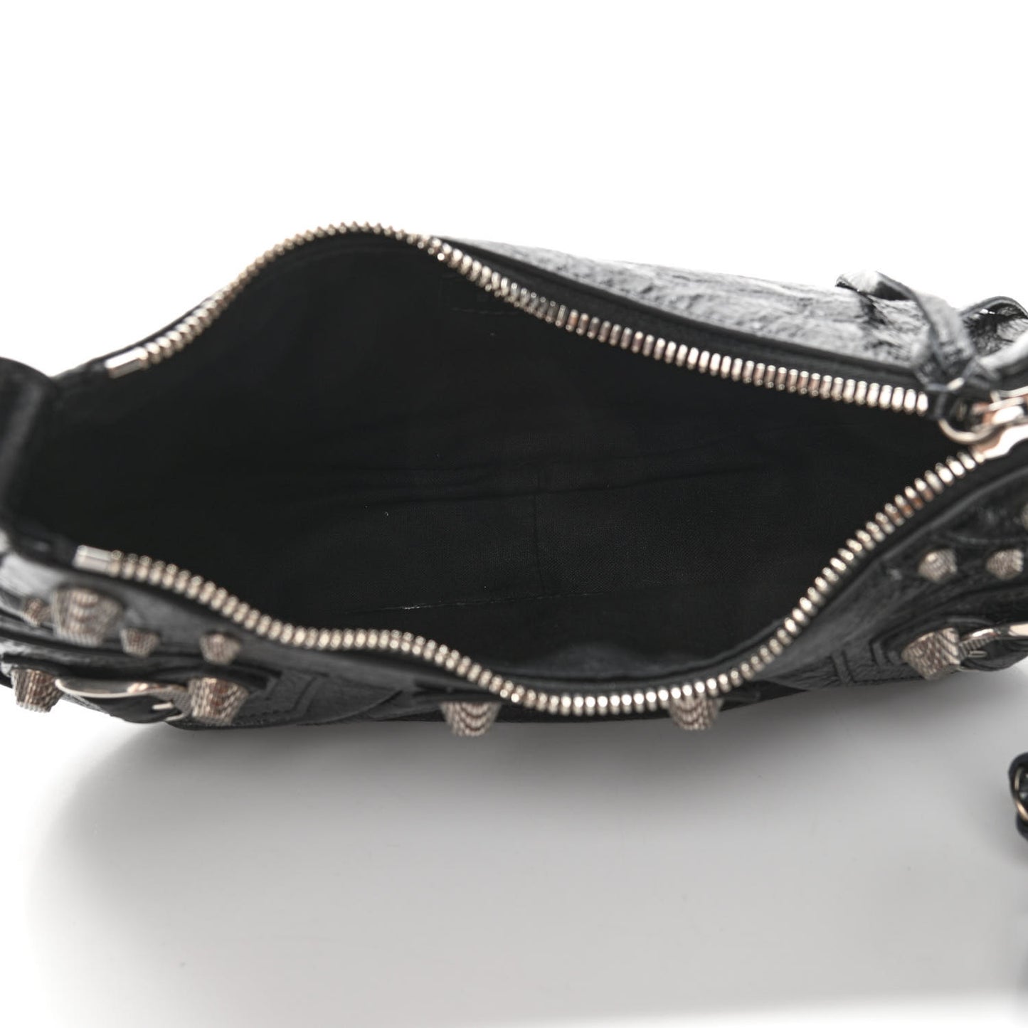 Agneau Arena Le Cagole Shoulder Bag XS Black
