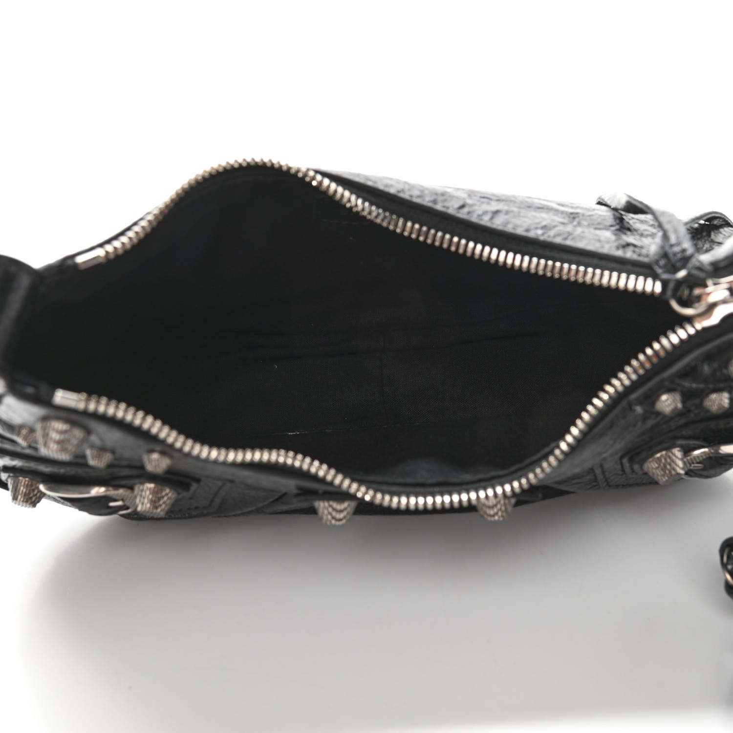 Balenciaga Agneau Arena Le Cagole Shoulder Bag XS Black 5 of 9