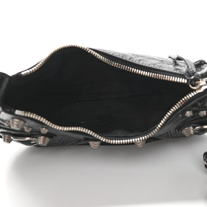 Balenciaga Agneau Arena Le Cagole Shoulder Bag XS Black 5 of 9