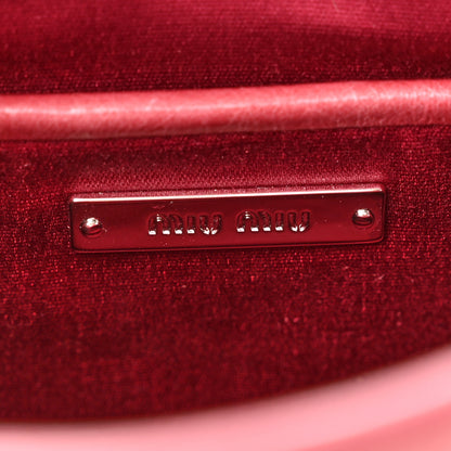 Miu Miu Vitello Shine Crossbody Bruyere 6 of 17