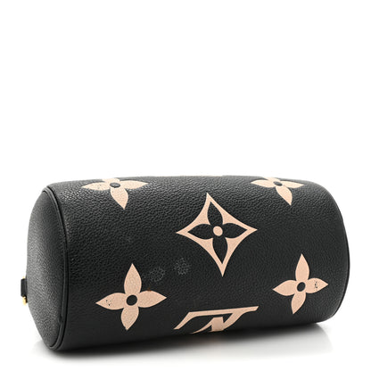 Louis Vuitton Empreinte Monogram Giant Papillon BB Black Beige 4 of 11