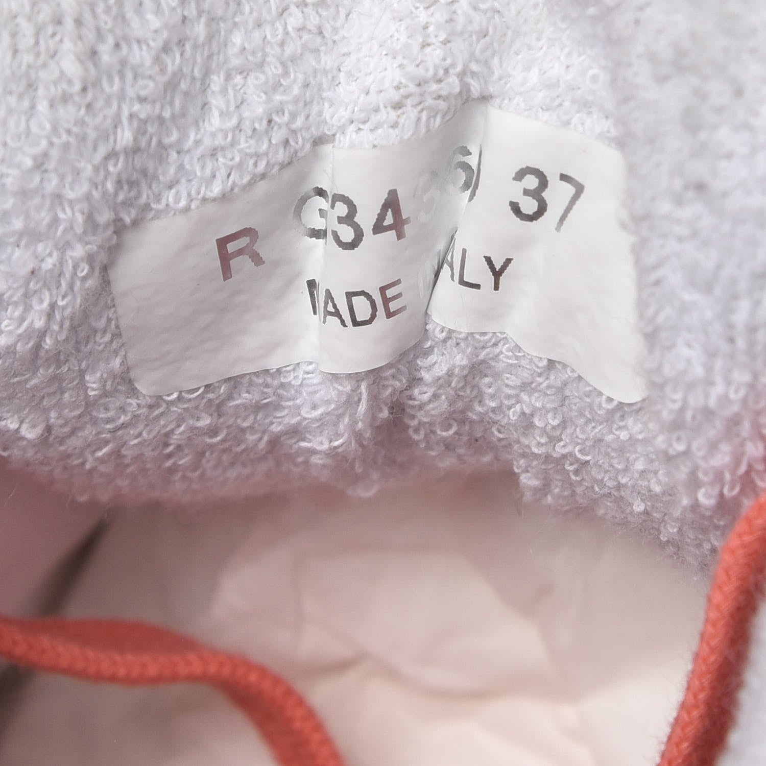 Chanel Nylon Lambskin Suede Calfskin CC Sneakers 37 Coral Light Blue White 8 of 13
