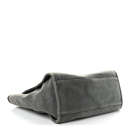 Chanel Canvas Medium Deauville Tote Grey 4 of 10