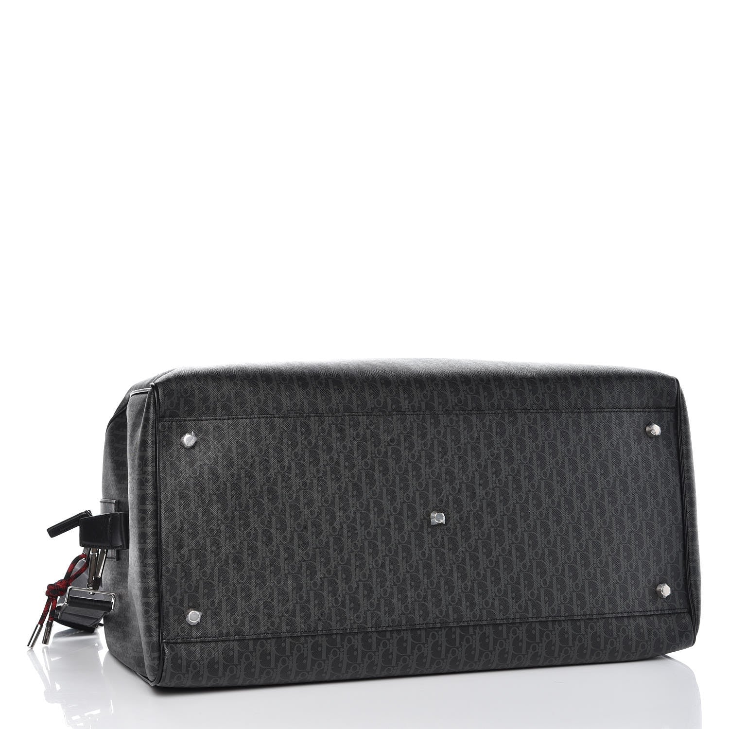 Christian Dior Homme Monogram Duffle Bag Grise 4 of 7