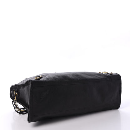 Balenciaga Agneau Classic Gold Hardware City Black 5 of 11