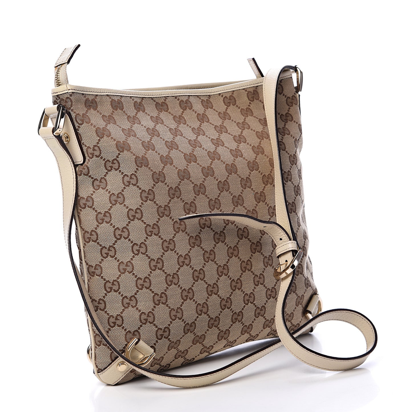 Monogram Abbey Messenger Bag Off White